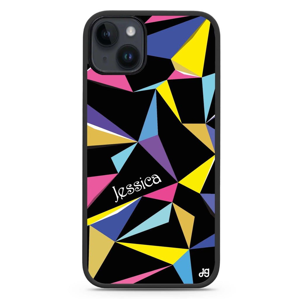 Geometric iPhone 14 Plus MagSafe Compatible Impact Guard Bumper Case