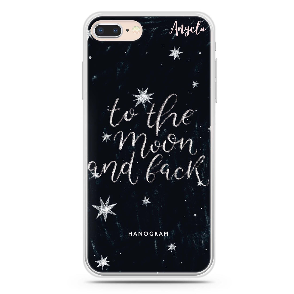 To the moon and back iPhone 7 Plus Ultra Clear Case