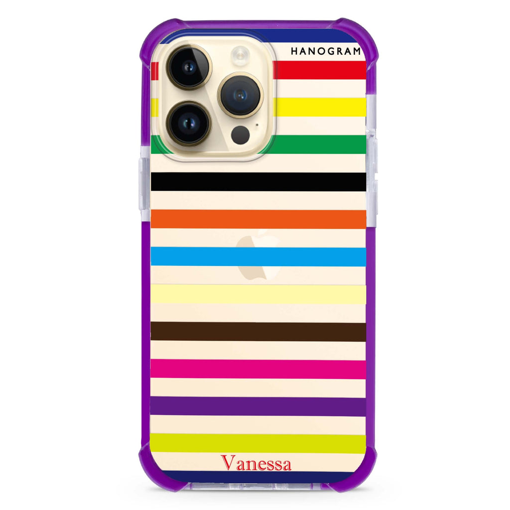 colorful stripe Ultra Shockproof Case