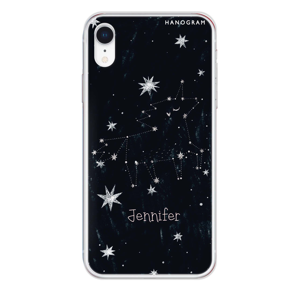 Unicorn Night iPhone XR Ultra Clear Case