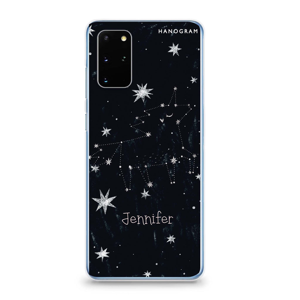 Unicorn Night Samsung S20 Soft Clear Case