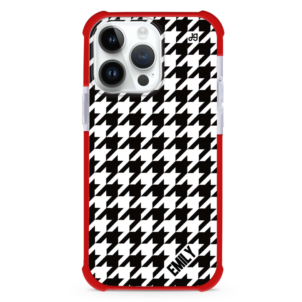 Houndstooth MagSafe Compatible Ultra Shockproof Case