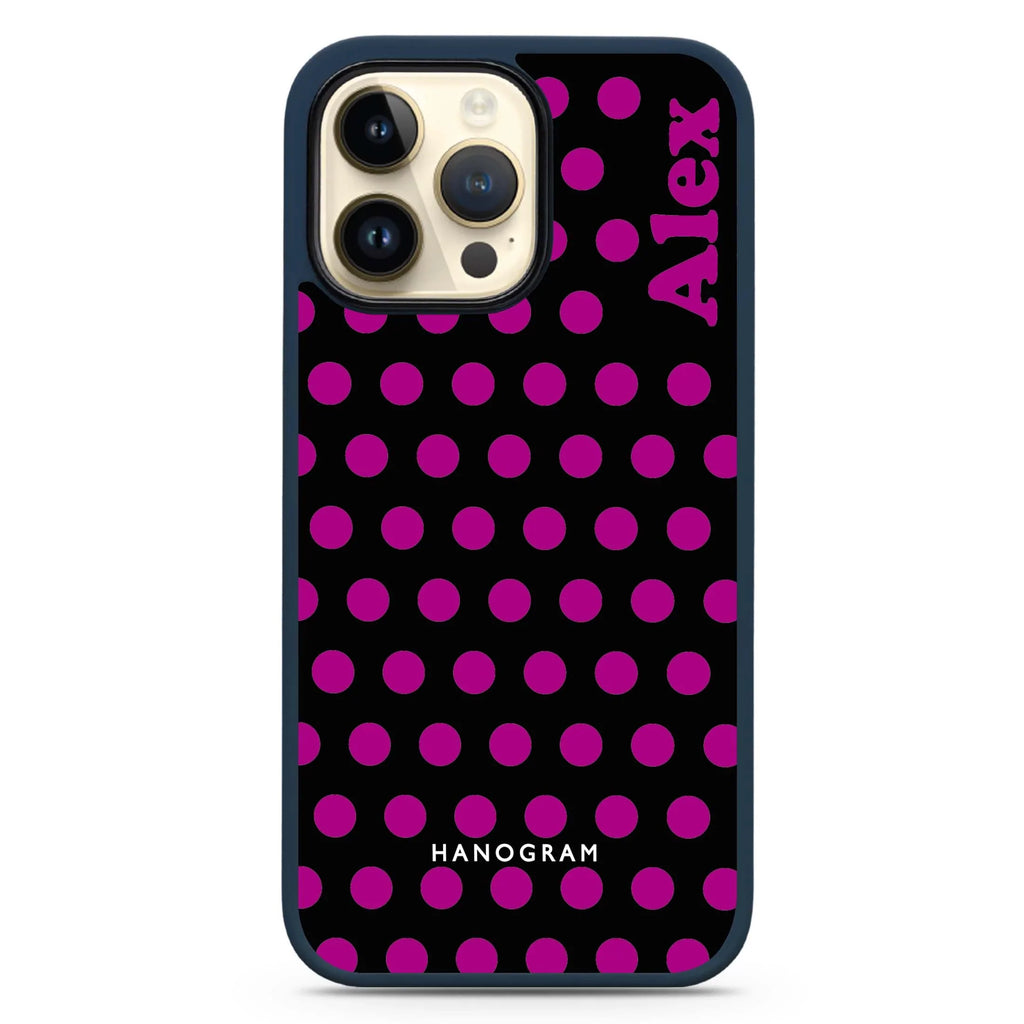 Wave Dots MagSafe Compatible Impact Guard Bumper Case