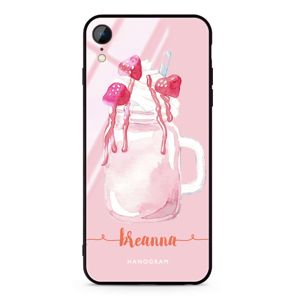 Cup of ice cream I iPhone XR Glass Case