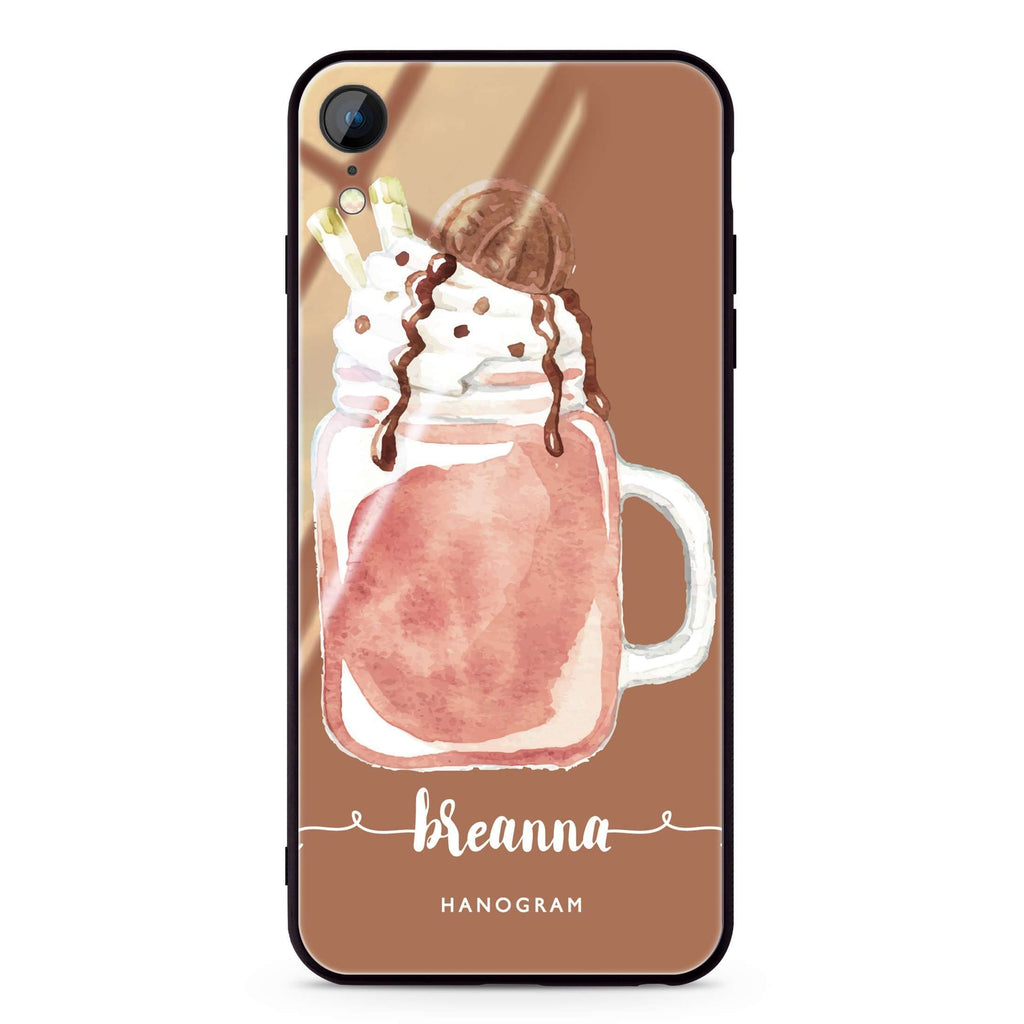 Cup of ice cream II iPhone XR Glass Case