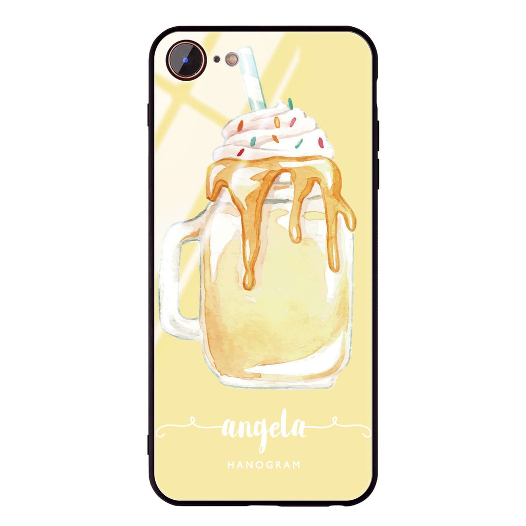 Cup of ice cream III iPhone 8 Glass Case
