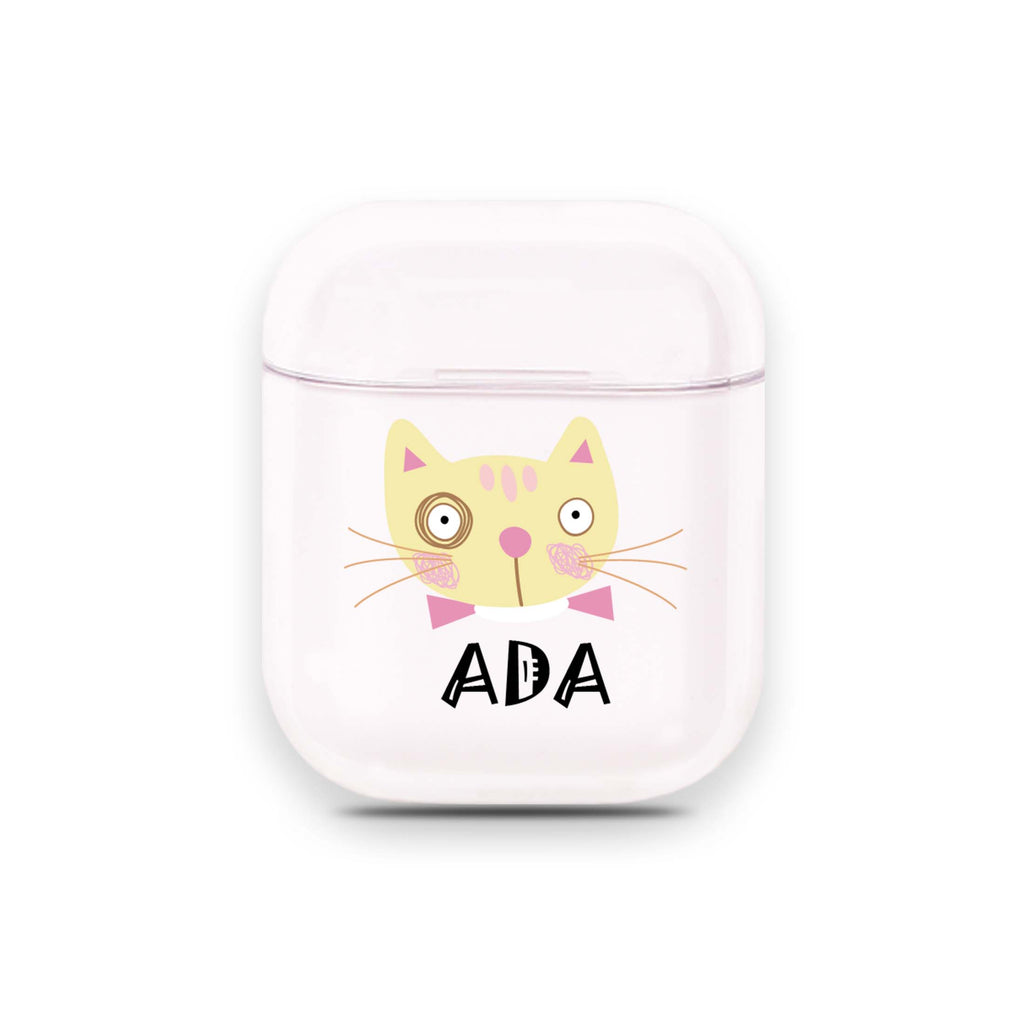 Funny Cat Airpods Case