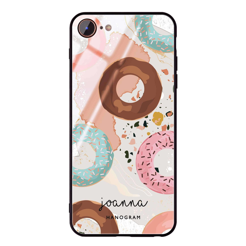 Donuts Land iPhone 8 Glass Case