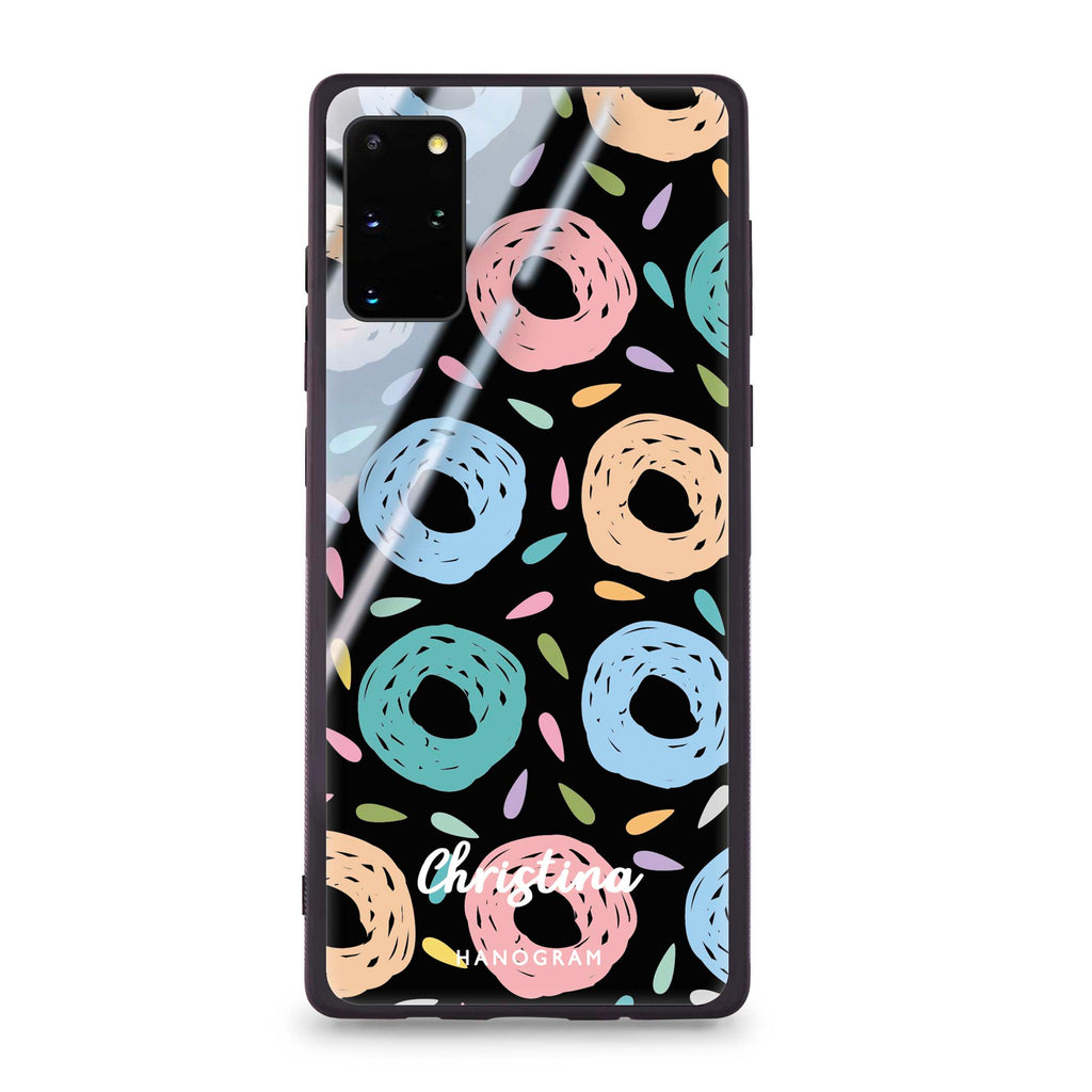 Artistic Donuts Samsung S20 Plus Glass Case