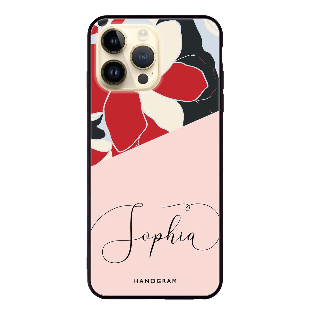 Floral POP II Glass Case
