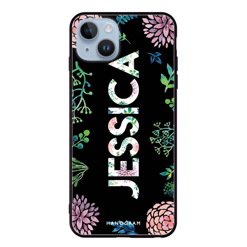 Garden In Rainforest iPhone 14 Plus Glass Case