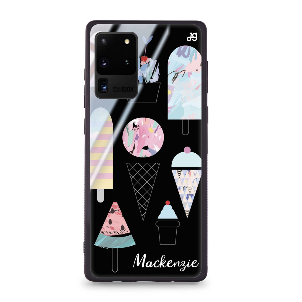 Artistic Ice cream I Samsung Glass Case