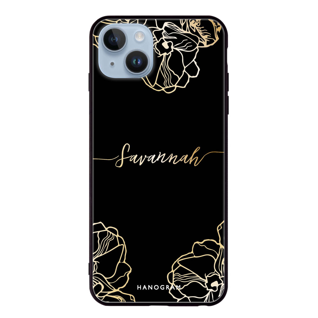 Crafts Of Floral iPhone 14 Plus Glass Case