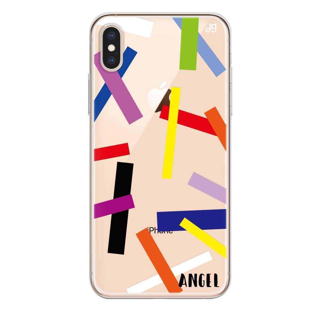 Abstract Art iPhone XS Ultra Clear Case