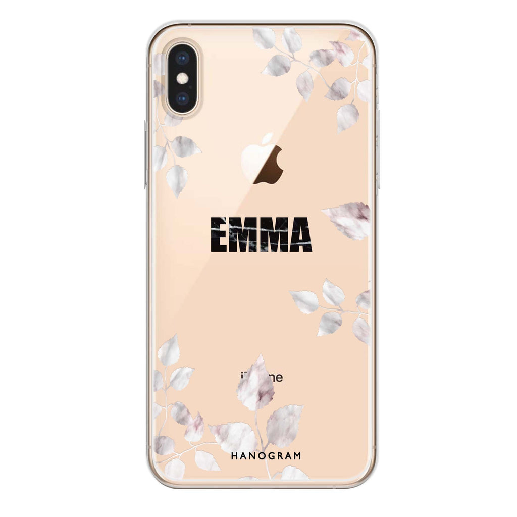 Life Simple Floral iPhone XS Ultra Clear Case