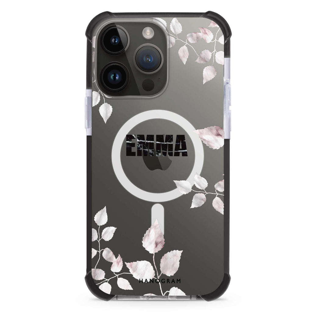 Life Simple Floral MagSafe Compatible Ultra Shockproof Case