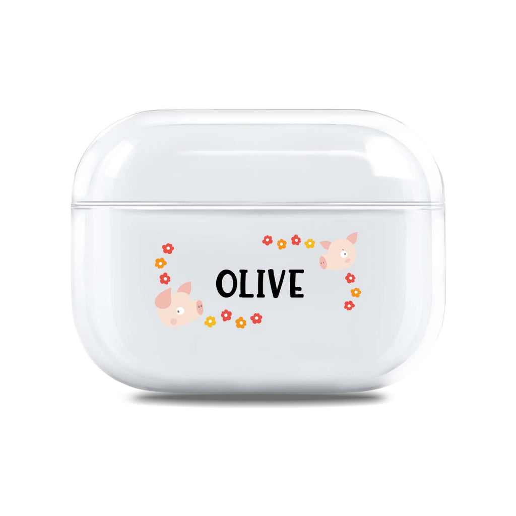 Flower and Pigs AirPods Pro Case
