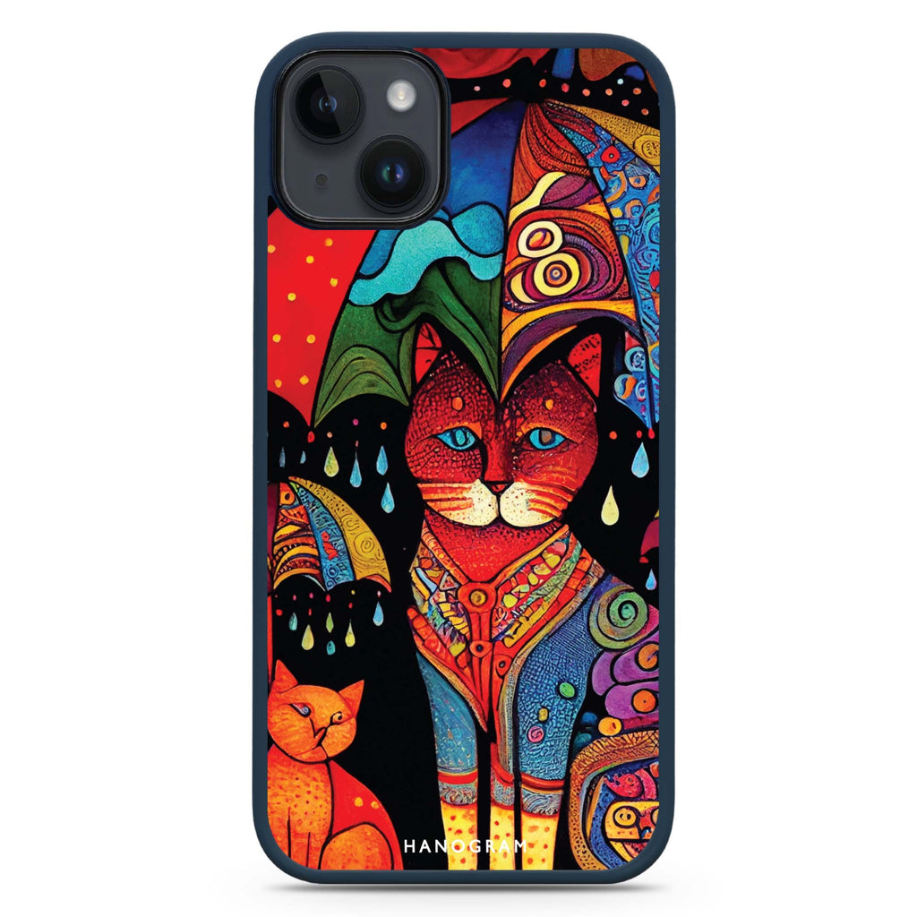 Raining Cat iPhone 14 Plus MagSafe Compatible Impact Guard Bumper Case