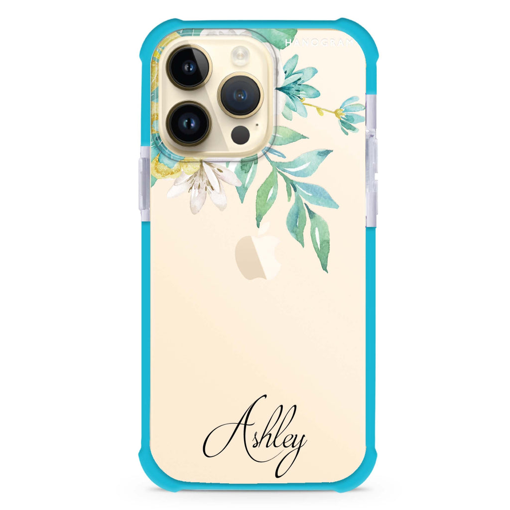 Watercolor Flowers Ultra Shockproof Case