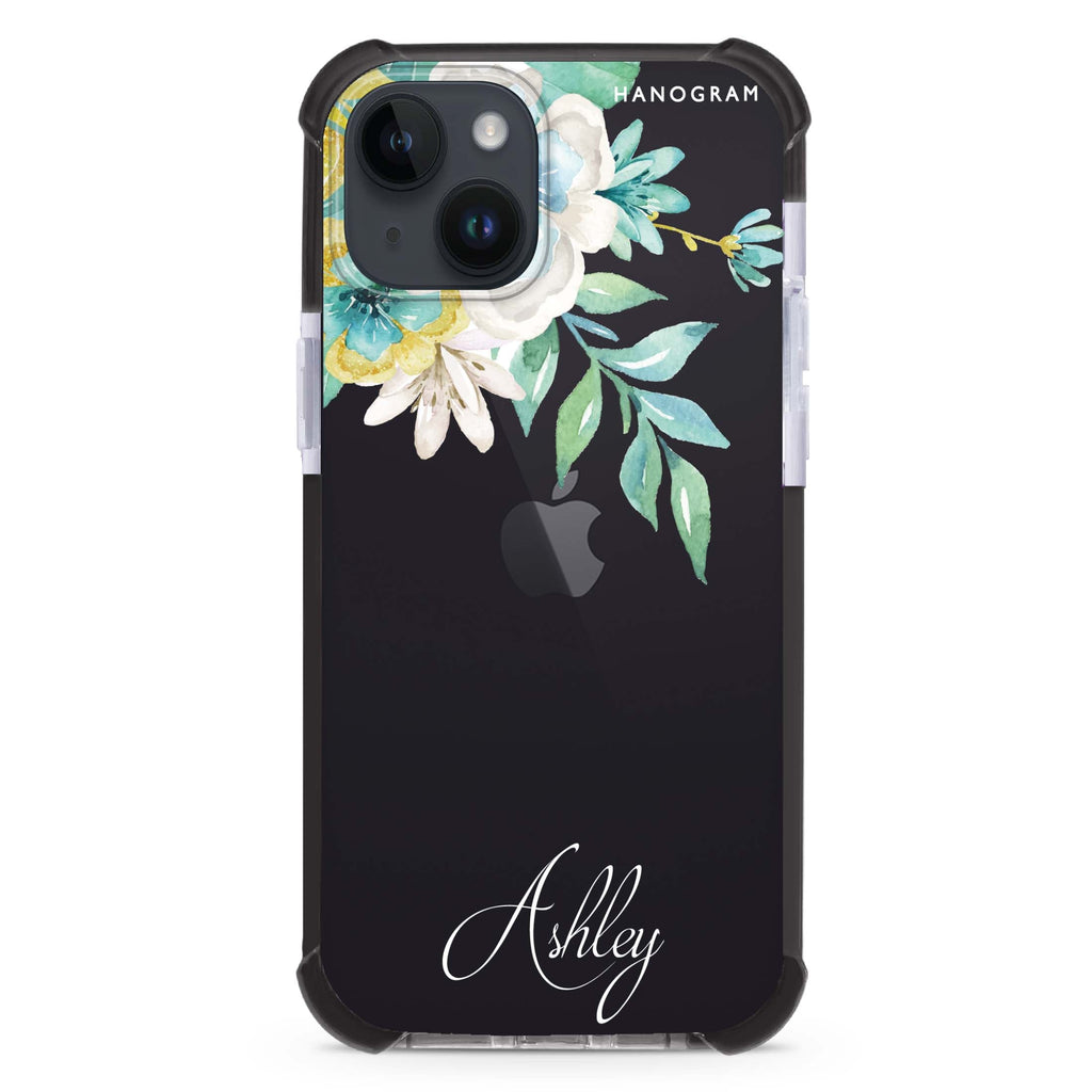 Watercolor Flowers iPhone 12 Mini Ultra Shockproof Case
