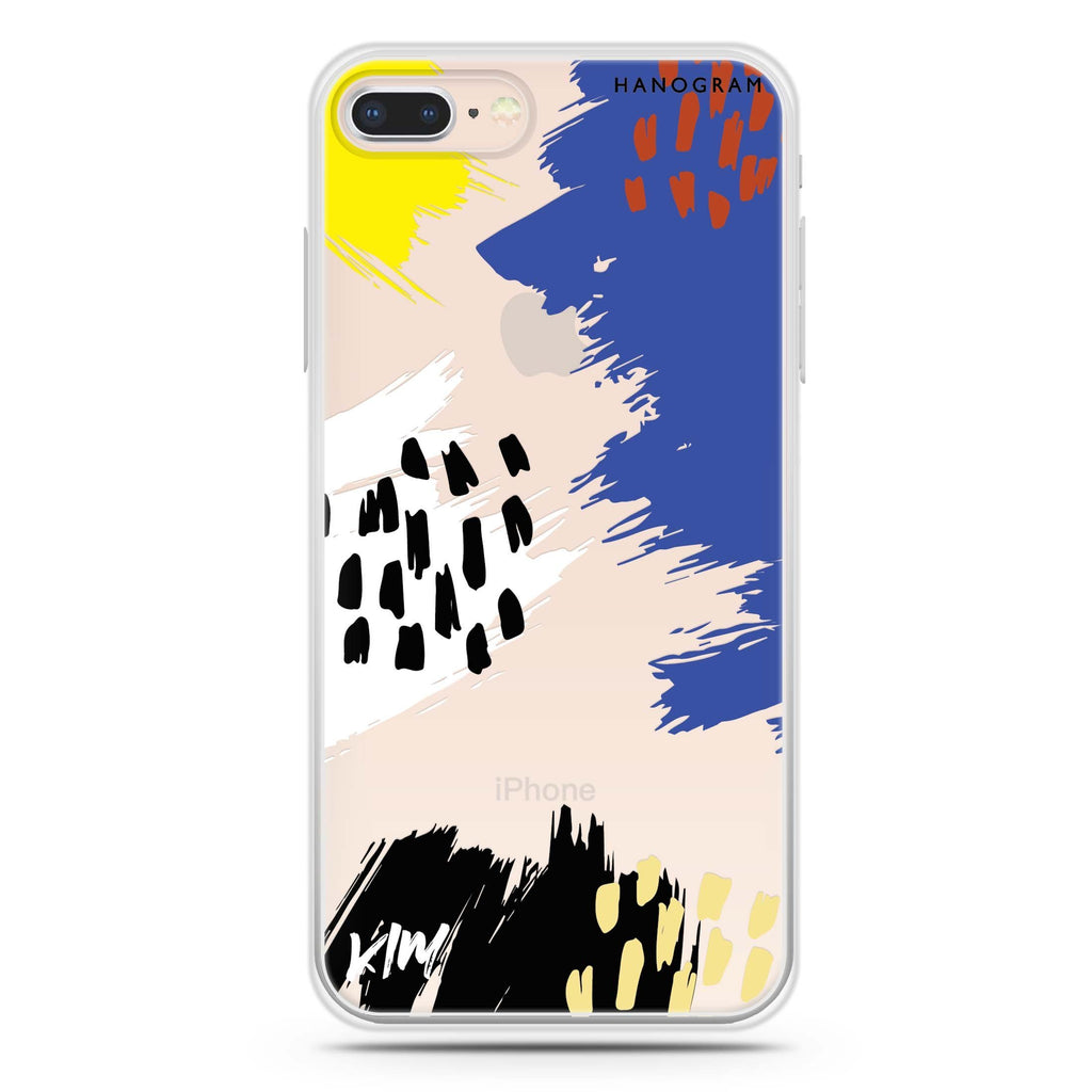 Trendy Abstract I iPhone 8 Ultra Clear Case