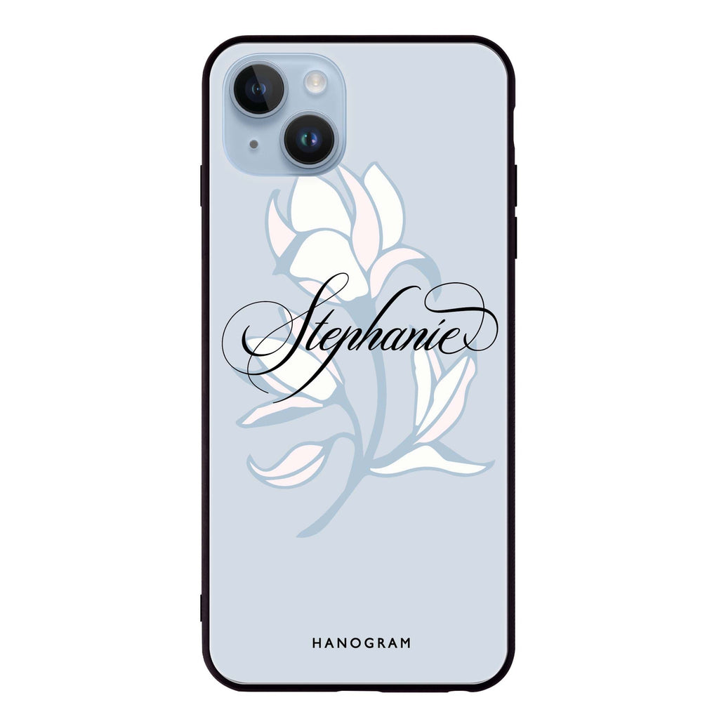 Exquisite Flowers iPhone 14 Plus Glass Case