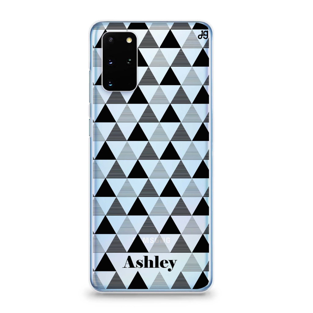 Triangles Seamless Samsung S20 Soft Clear Case