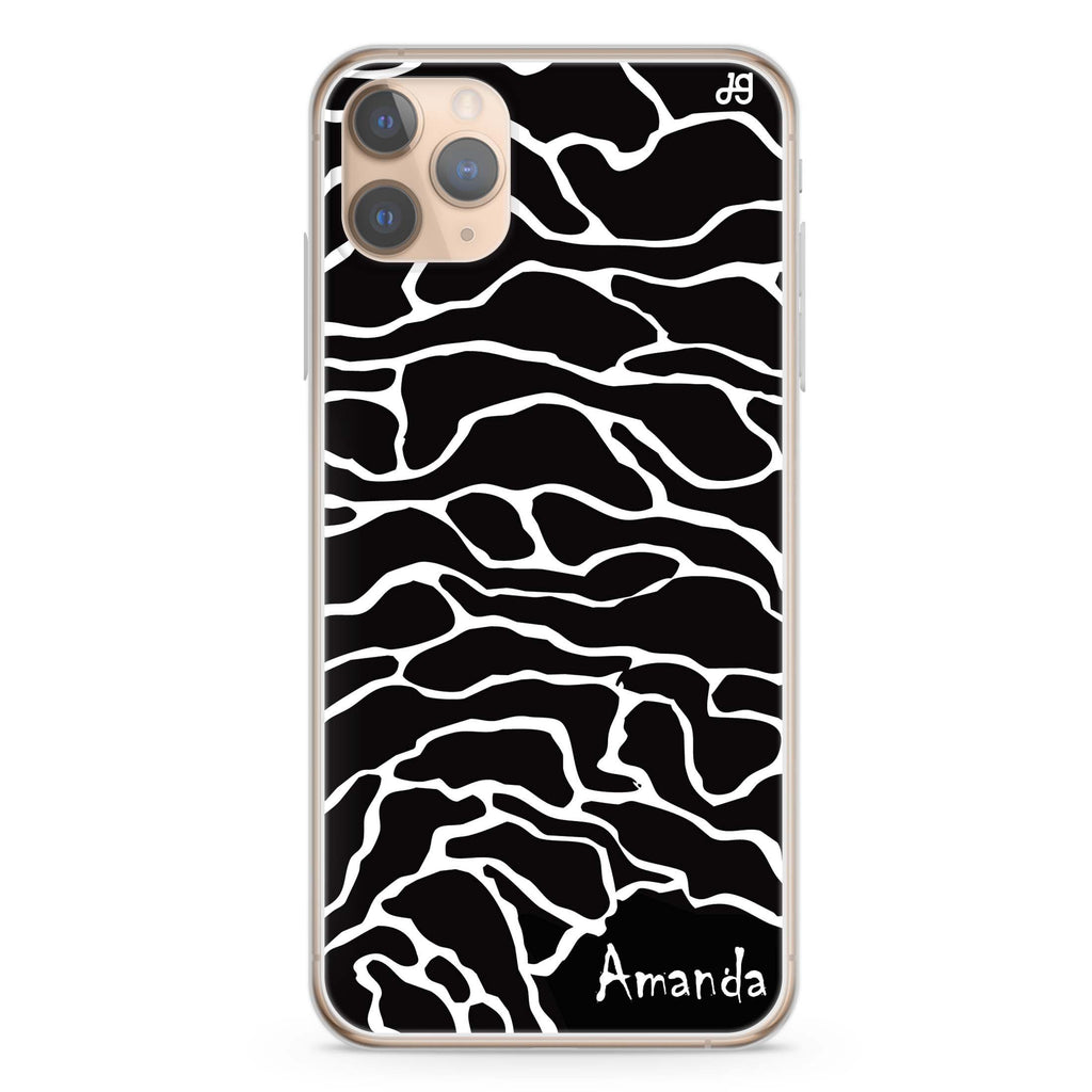 Contour Mapping iPhone 11 Pro Max Ultra Clear Case