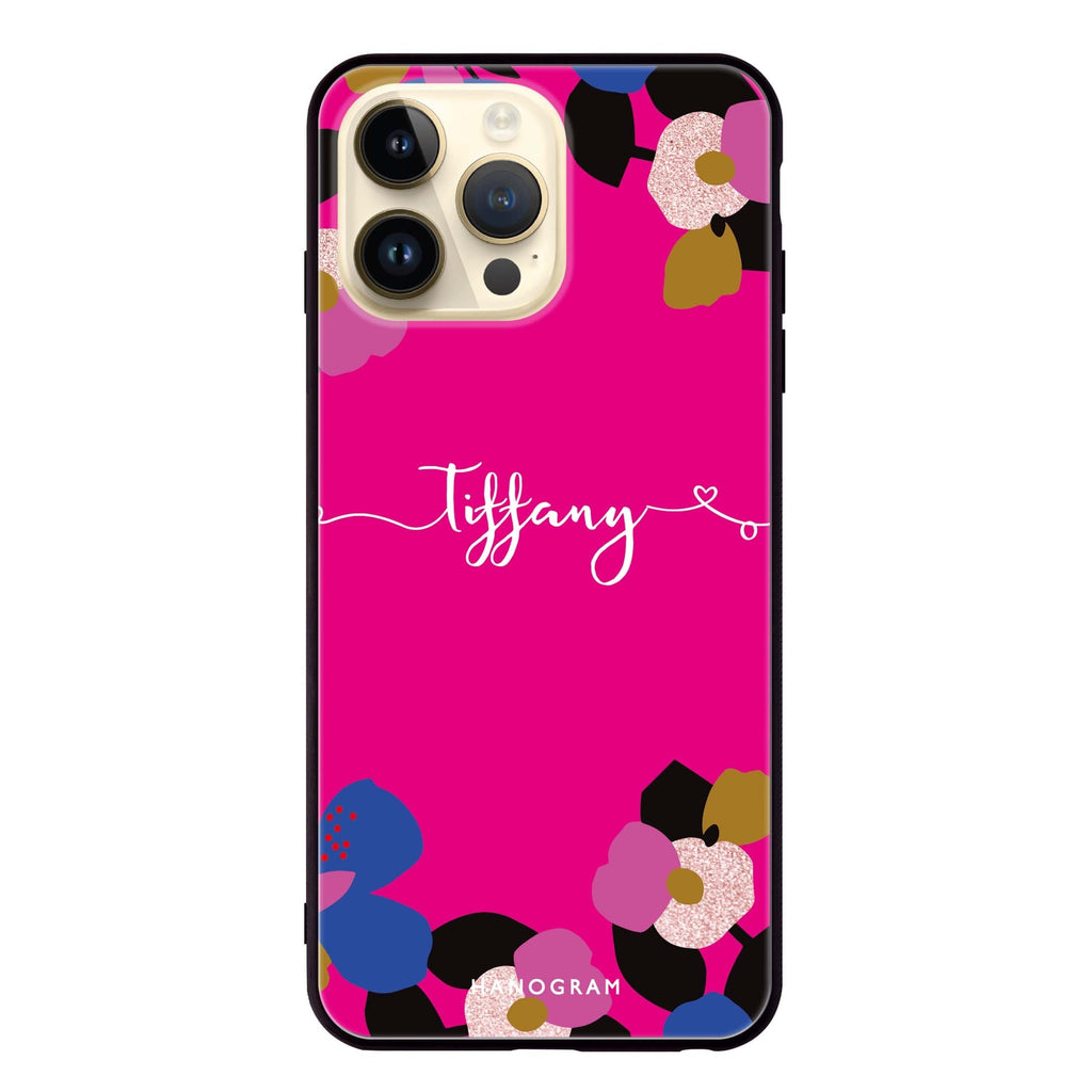 Floral POP Glass Case