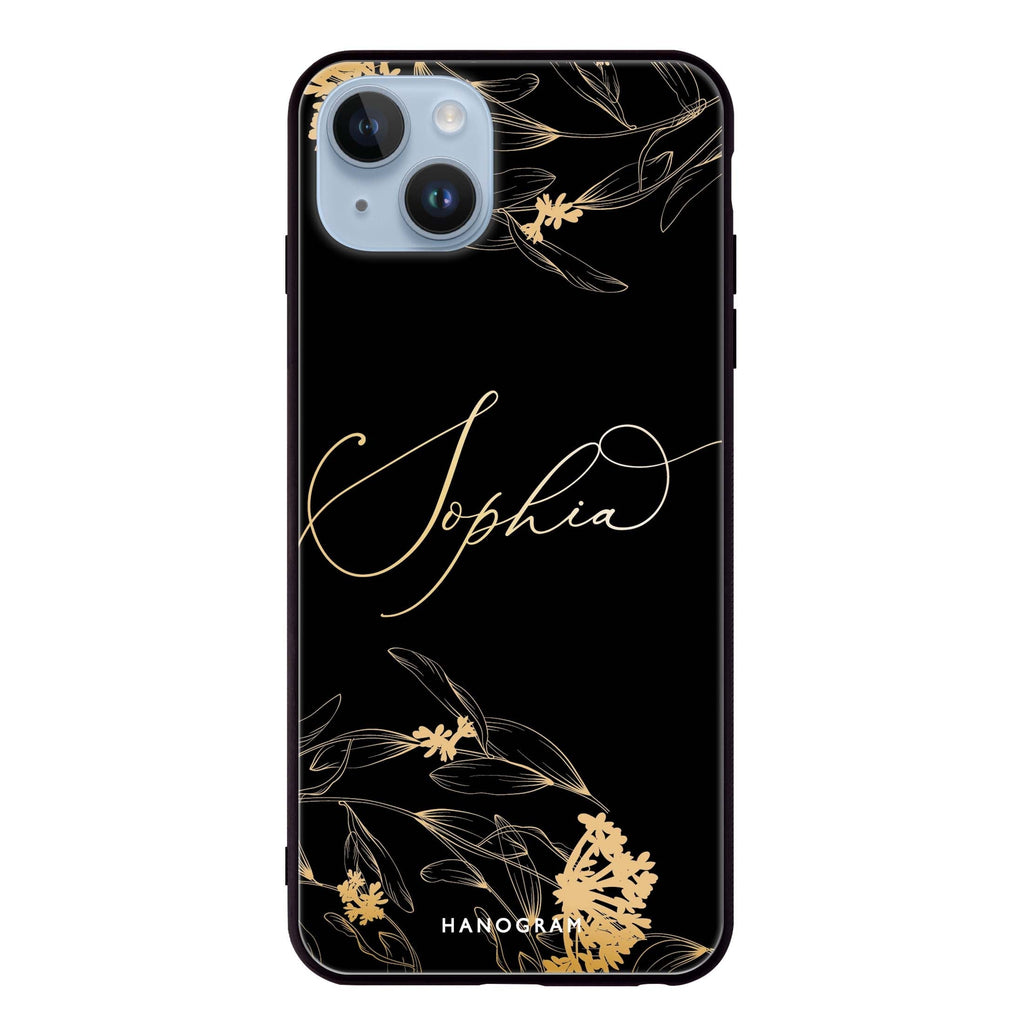 Crafts Of Floral II iPhone 14 Plus Glass Case