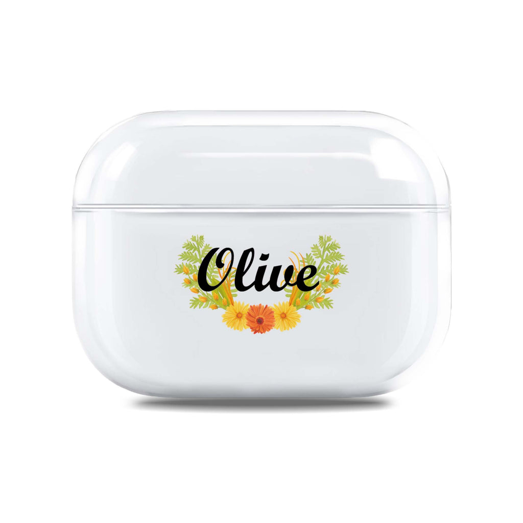 Yellow Florals AirPods Pro Case