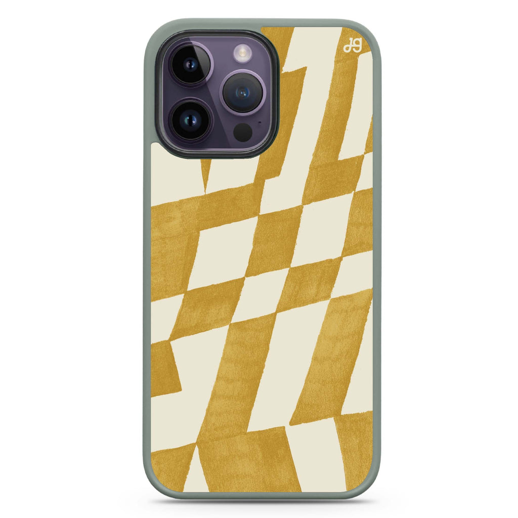 Abstract Paint Pattern Impact Guard Bumper Case