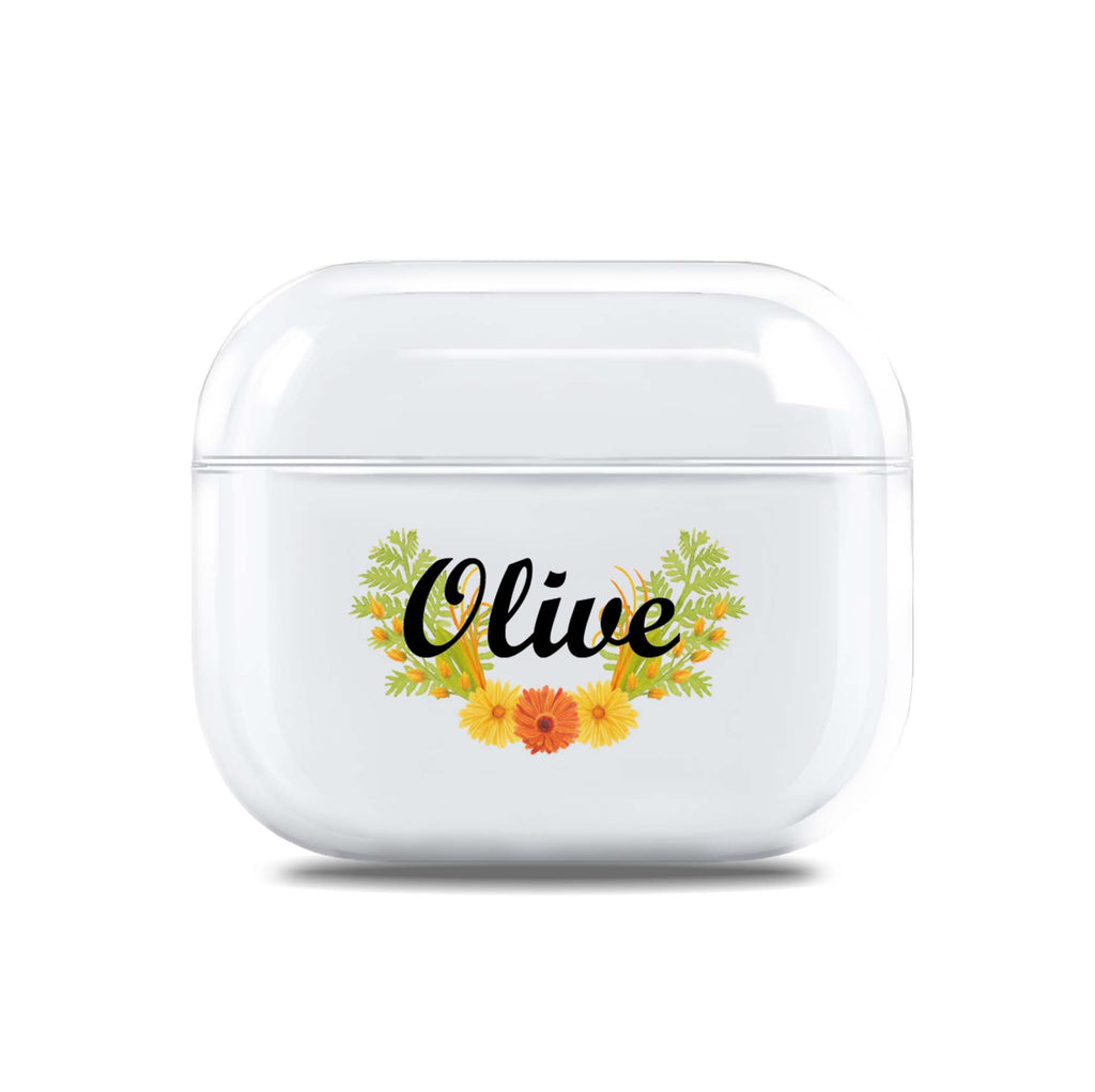 Yellow Florals AirPods 3 Case