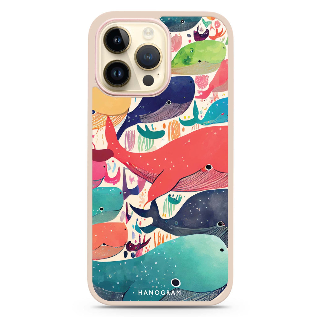 Whale Ocean Impact Guard Bumper Case