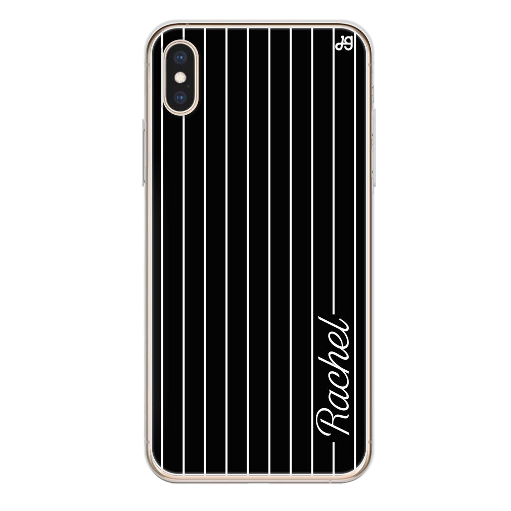 Stripes I iPhone XS Ultra Clear Case