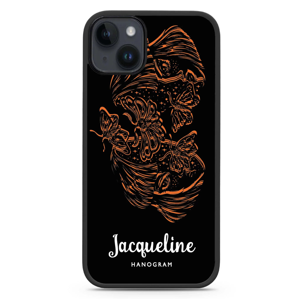 Artistic Face II iPhone 14 Plus MagSafe Compatible Impact Guard Bumper Case