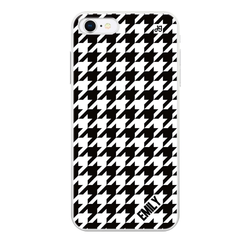 Houndstooth iPhone SE Ultra Clear Case