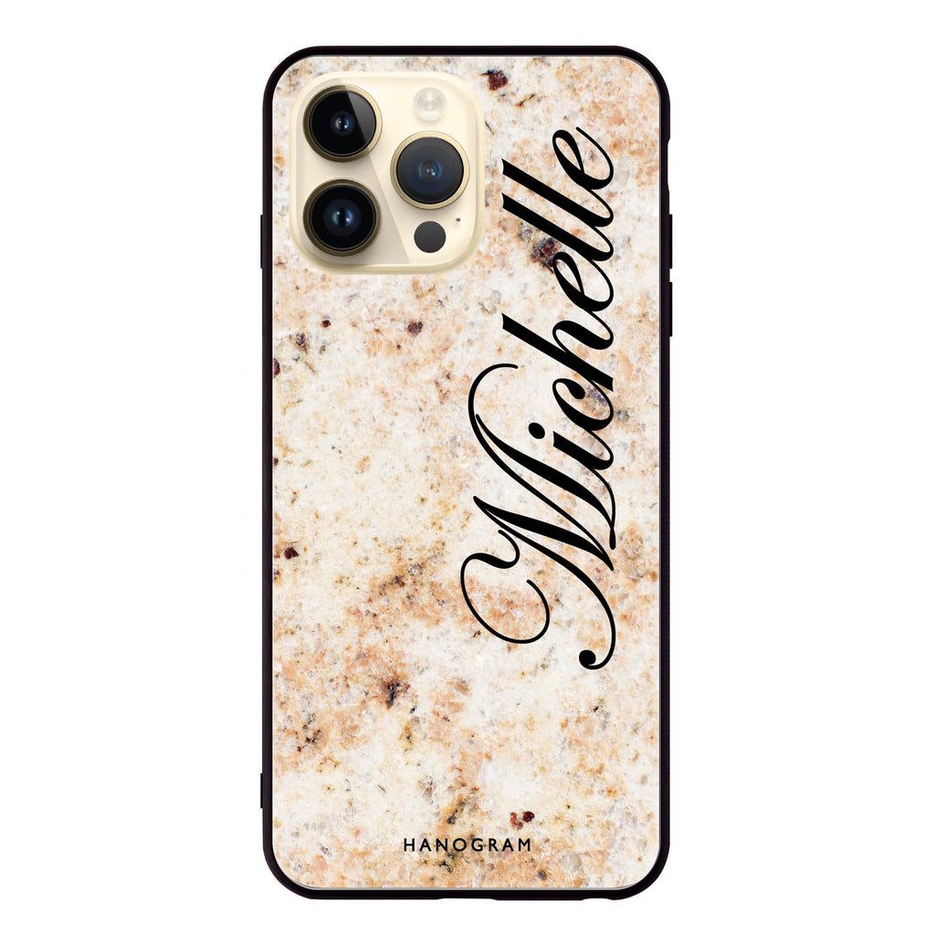 Real Marble Glass Case