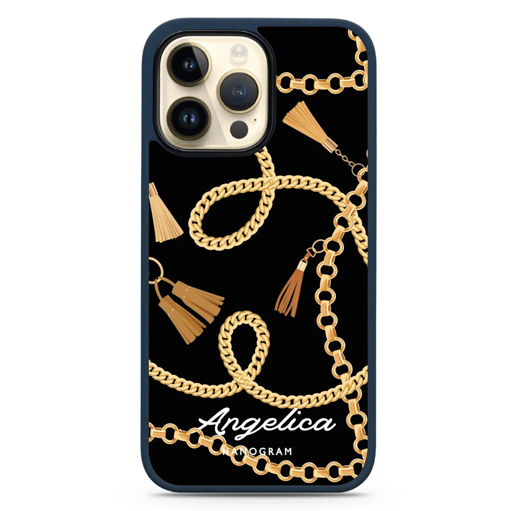 Belt and Chain I MagSafe Compatible Impact Guard Bumper Case