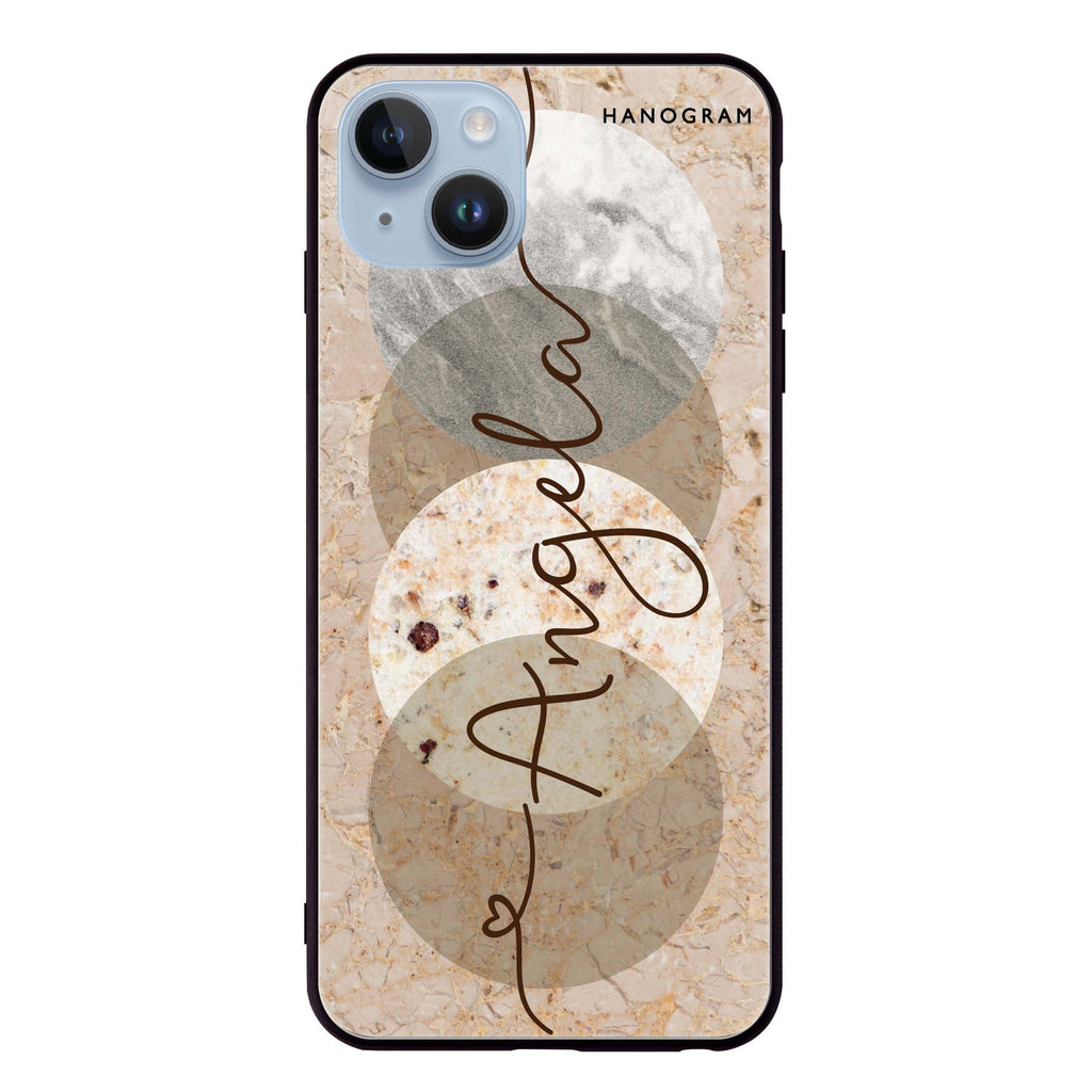 Artistic Marble I iPhone 14 Plus Glass Case
