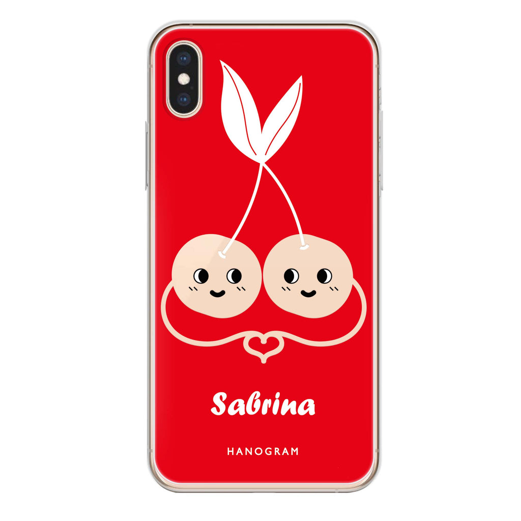 Lovely Cherries II iPhone XS Max Ultra Clear Case
