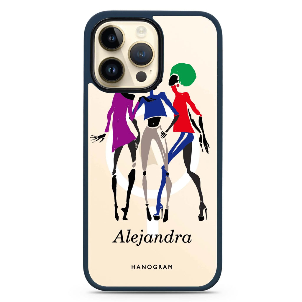 Artistic Girls MagSafe Compatible Impact Guard Bumper Case