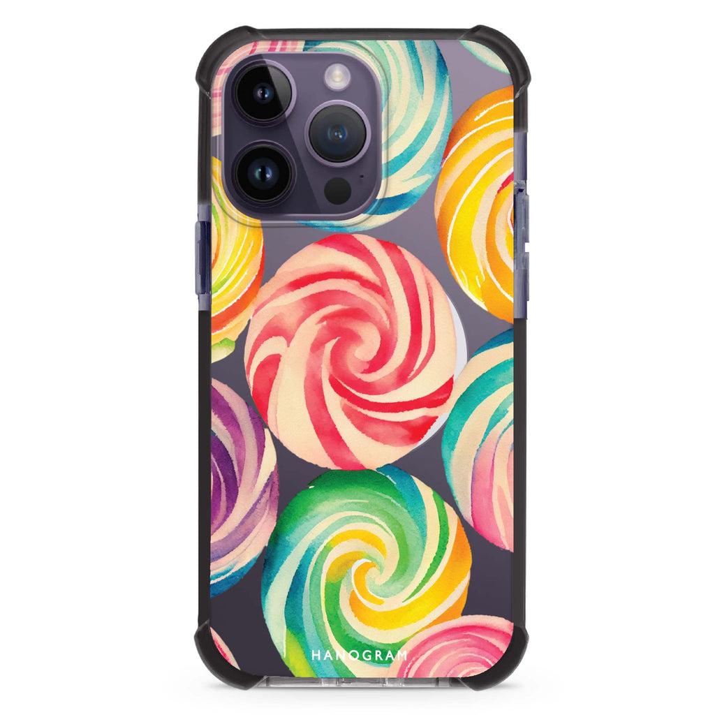 Abstract Candy MagSafe Compatible Ultra Shockproof Case