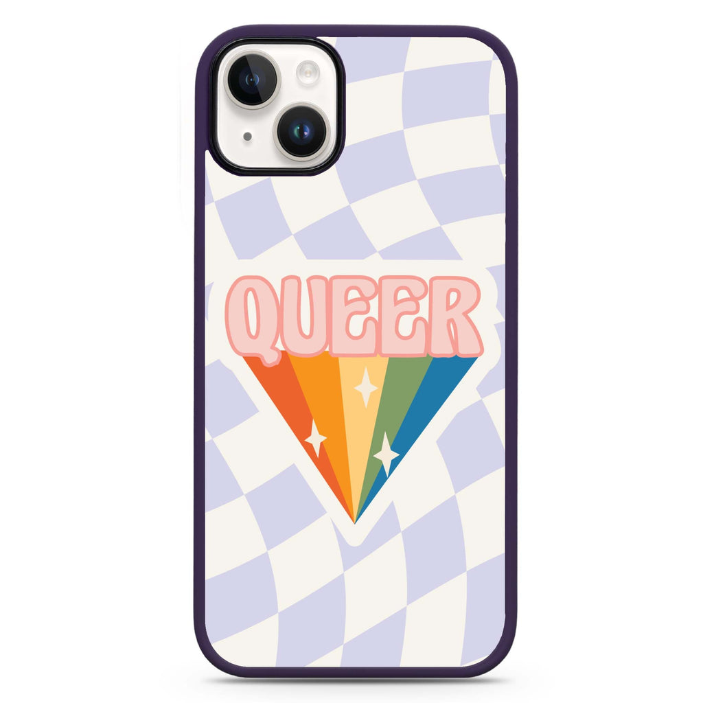 Queer iPhone 14 Plus MagSafe Compatible Impact Guard Bumper Case