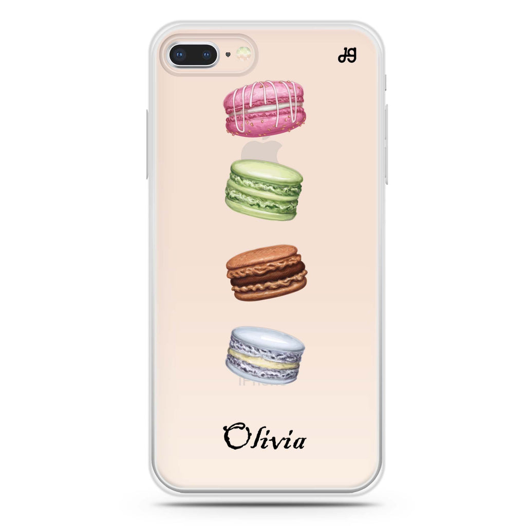 Delicious Macarons iPhone 8 Ultra Clear Case