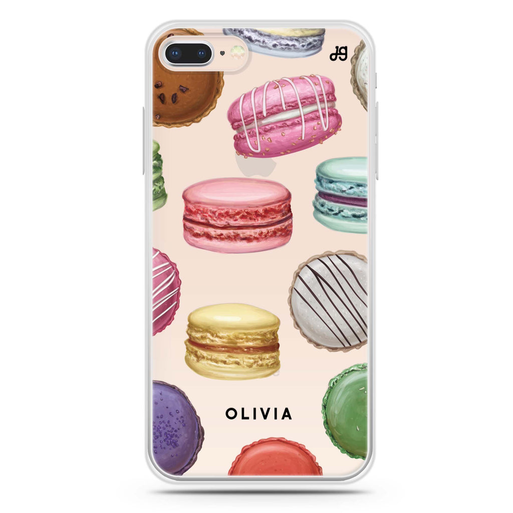 Macarons Land iPhone 8 Ultra Clear Case