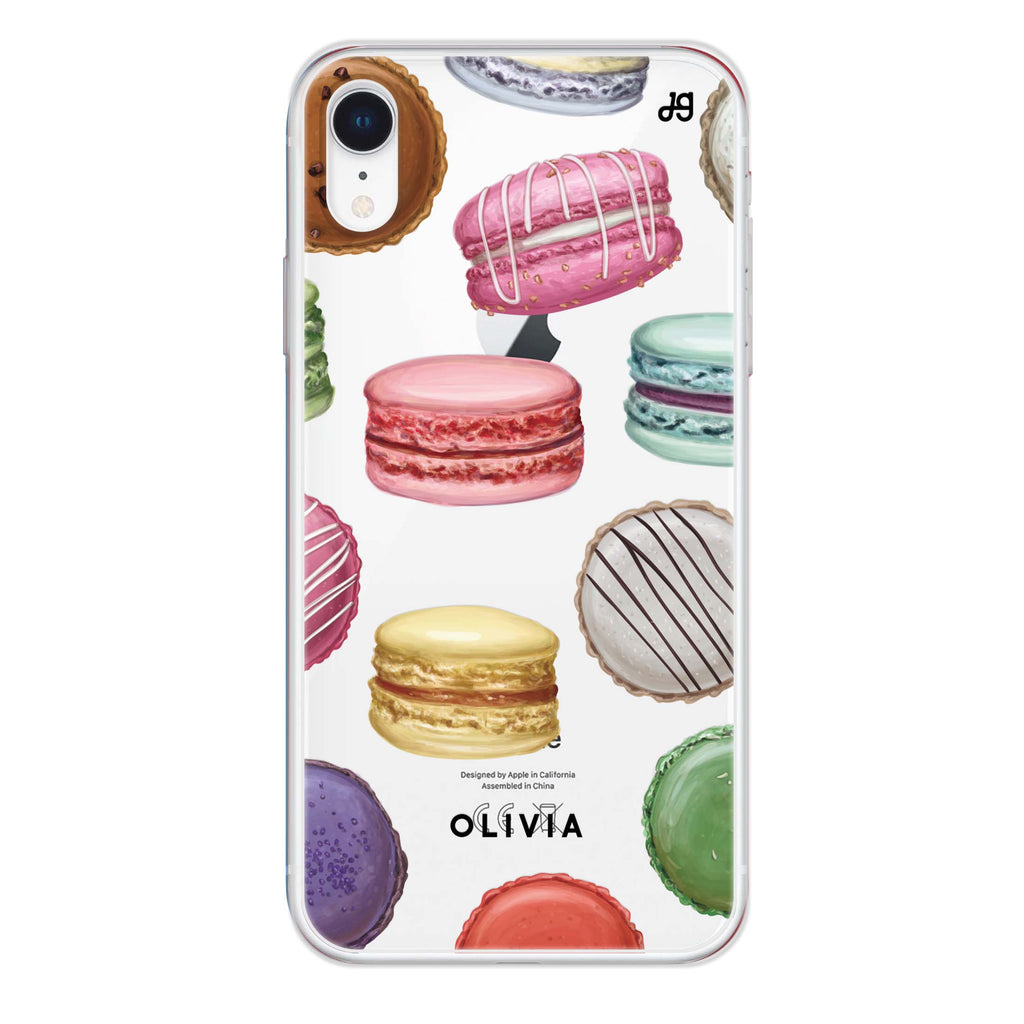 Macarons Land iPhone XR Ultra Clear Case