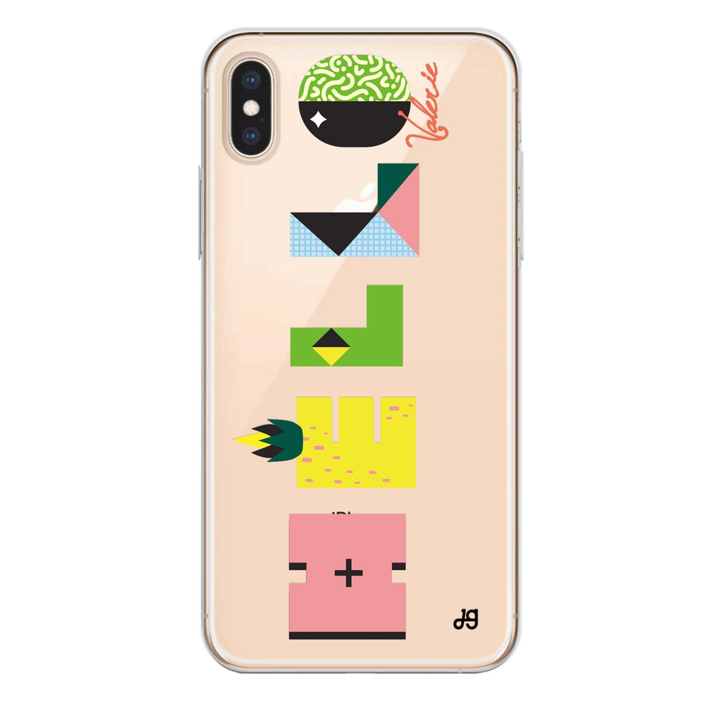 Artistic Foods iPhone XS Max Ultra Clear Case