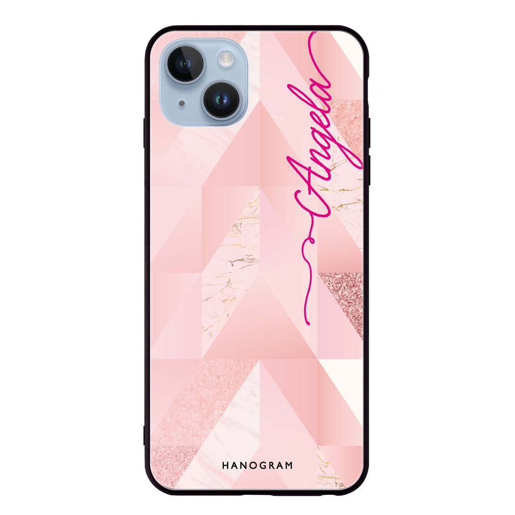 Marble Abstract IV iPhone 14 Plus Glass Case