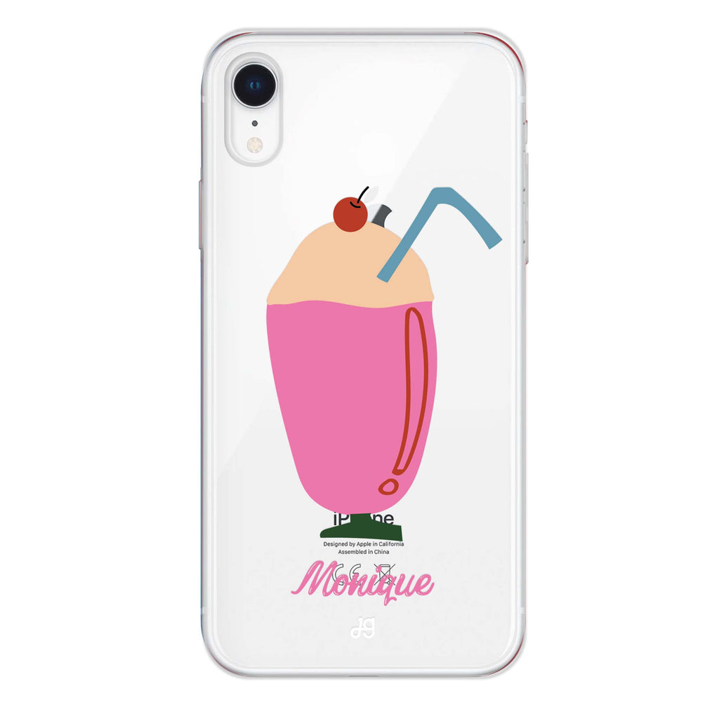 Ice cream Drinks iPhone XR Ultra Clear Case